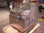 Βιομηχανική ηλεκτρική δύο επιπέδων homogenizer γάλακτος κιβωτίων εργαλείων μηχανή 3000L/H 22 KW