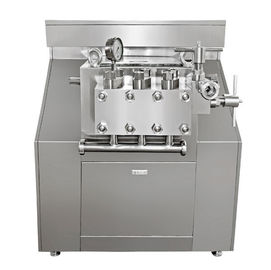 Διπλό Homogenizer 3000l σκηνικού χυμού/χειρωνακτική πίεση λειτουργίας ροής Χ