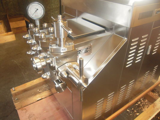 Δύο επιπέδων μηχανικό Homogenizer 5000L/H επεξεργασίας γάλακτος
